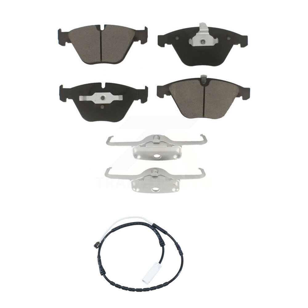 Front Ceramic Disc Brake Pads And Wear Sensors Kit For BMW 335i xDrive X1 328i KCW-100569