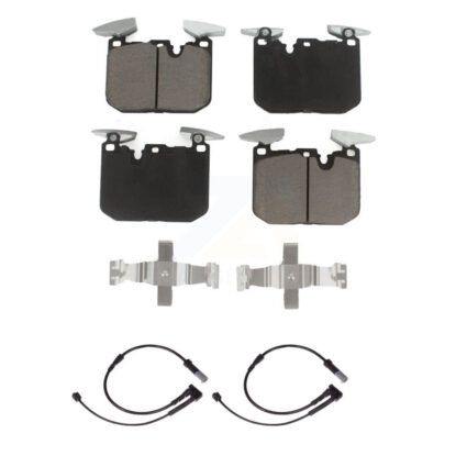 Front Ceramic Disc Brake Pads Wear Sensor Pair Kit For 2020 Mini Cooper John Works KCW-100622