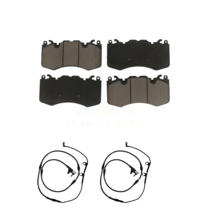 Front Ceramic Disc Brake Pads And Wear Sensor Pairs Kit For Land Rover Range Sport KCW-100653