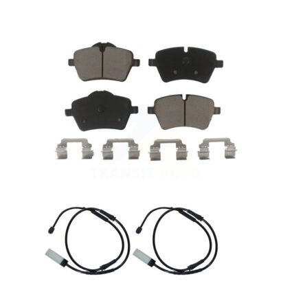 Front Ceramic Disc Brake Pads And Wear Sensor Pair Kit For Mini Cooper Countryman Paceman KCW-100724