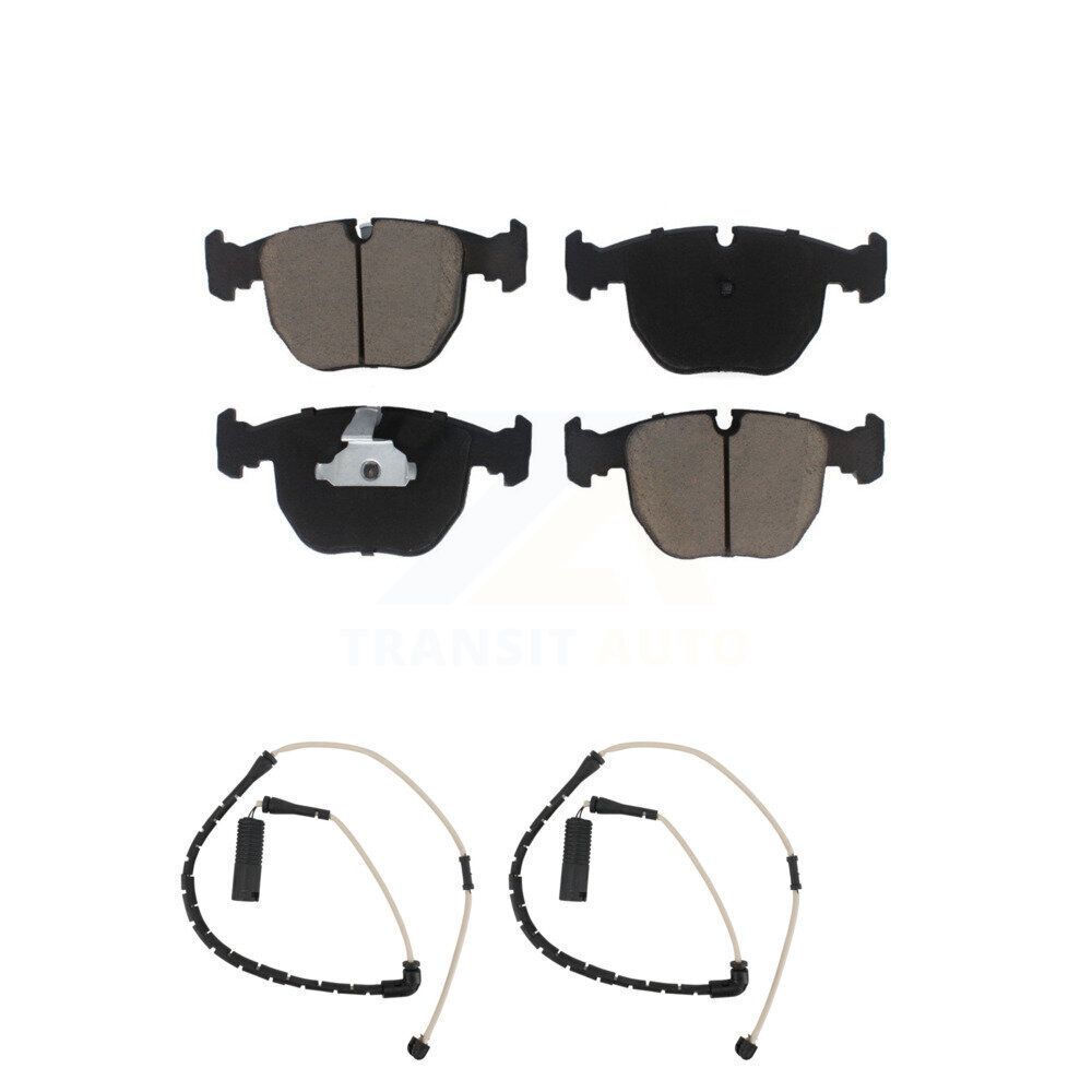 Front Ceramic Disc Brake Pads And Wear Sensor Pairs Kit For Land Rover Range KCW-100746