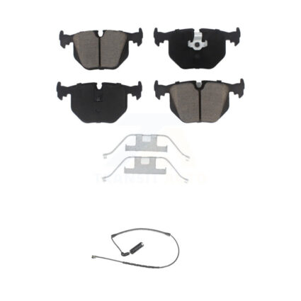 Rear Ceramic Disc Brake Pads And Wear Sensors Kit For 2000-2006 BMW X5 KCW-100769