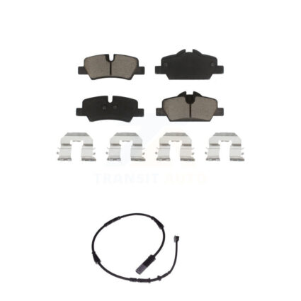 Rear Ceramic Disc Brake Pads And Wear Sensors Kit For Mini Cooper KCW-100782