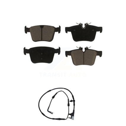 Rear Ceramic Disc Brake Pads And Wear Sensors Kit For Jaguar XE XF KCW-100787
