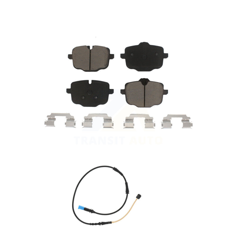 Rear Ceramic Disc Brake Pads And Wear Sensors Kit For BMW X4 KCW-100792