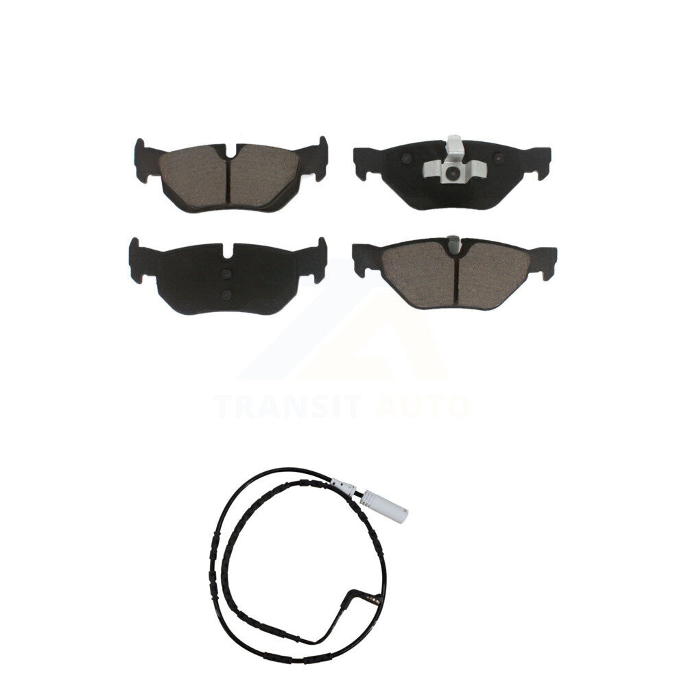 Rear Ceramic Brake Pad And Wear Sensor Kit For BMW 323i 328i 128i xDrive 328xi 325i 325xi KCW-100794
