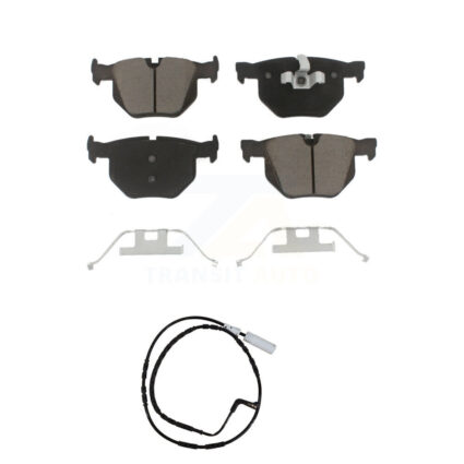 Rear Ceramic Disc Brake Pad And Wear Sensor Kit For BMW 335i xDrive 335xi 330i 330xi 335d KCW-100798