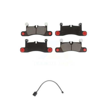 Rear Ceramic Disc Brake Pads And Wear Sensors Kit For Porsche Cayenne with Harness KCW-100800