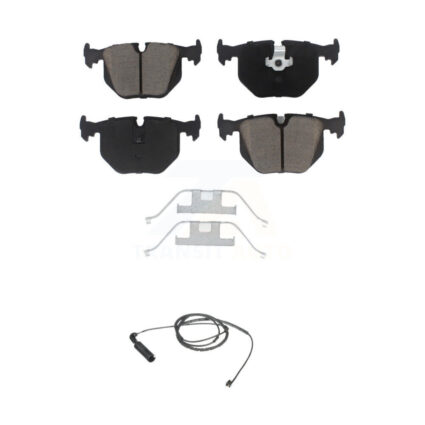 Rear Ceramic Disc Brake Pads And Wear Sensors Kit For BMW 330Ci 330i 330xi 3.0L KCW-100806