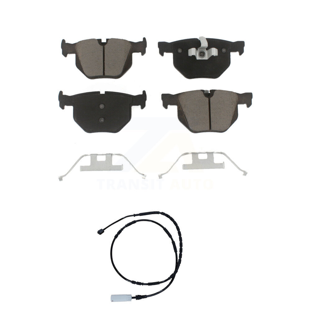 Rear Ceramic Disc Brake Pads And Wear Sensors Kit For BMW 335i 335is 335d KCW-100808