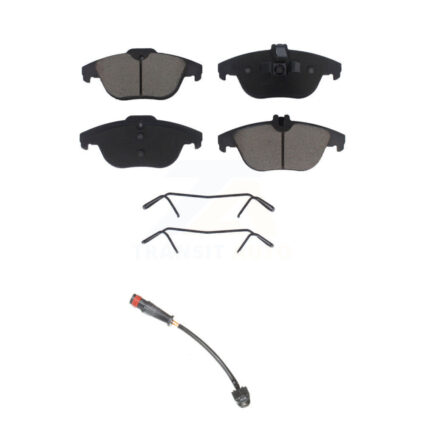 Rear Ceramic Disc Brake Pads And Wear Sensors Kit For 2011 Mercedes-Benz C63 AMG 6.3L KCW-100819