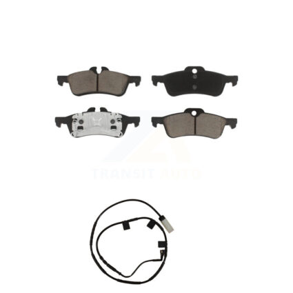 Rear Ceramic Disc Brake Pads And Wear Sensors Kit For 2006 Mini Cooper 1.6L KCW-100834