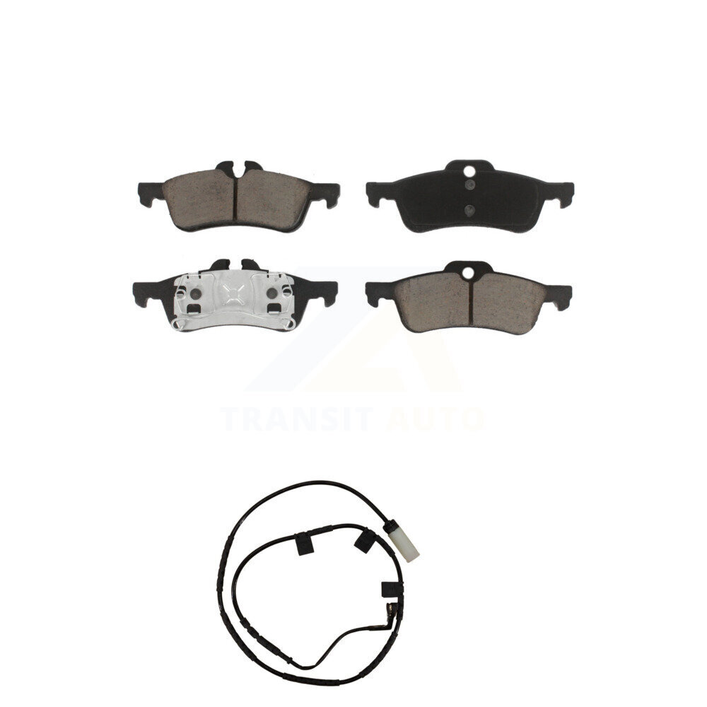 Rear Ceramic Disc Brake Pads And Wear Sensors Kit For 2006 Mini Cooper 1.6L KCW-100834