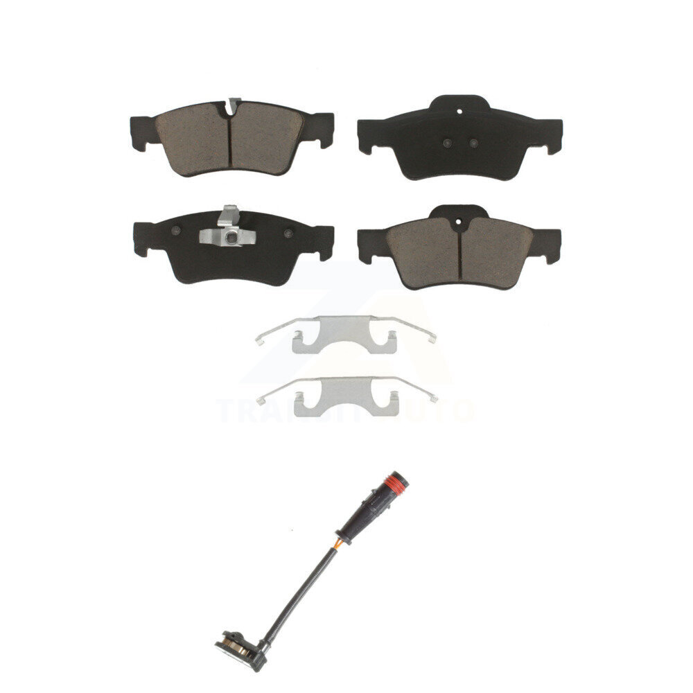Rear Ceramic Brake Pad & Wear Sensor Kit For Mercedes-Benz ML350 R350 G63 AMG GL450 ML500 KCW-100835