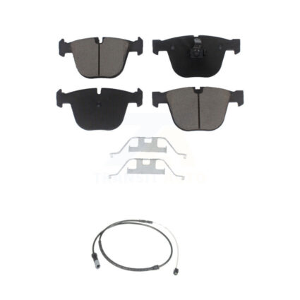 Rear Ceramic Disc Brake Pads And Wear Sensors Kit For BMW X5 X6 KCW-100839