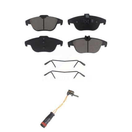 Rear Ceramic Brake Pad And Wear Sensor Kit For Mercedes-Benz C300 GLK350 GLK250 E350 C350 KCW-100846