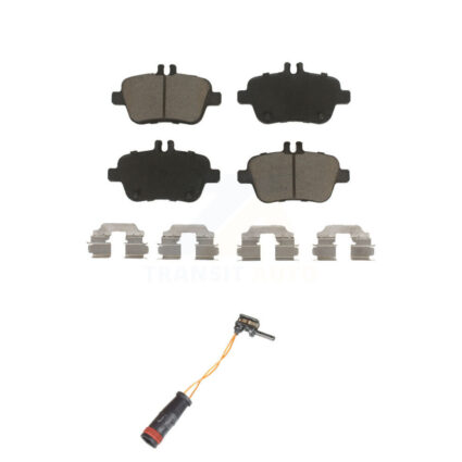 Rear Ceramic Disc Brake Pads And Wear Sensors Kit For Mercedes-Benz SLK350 KCW-100848