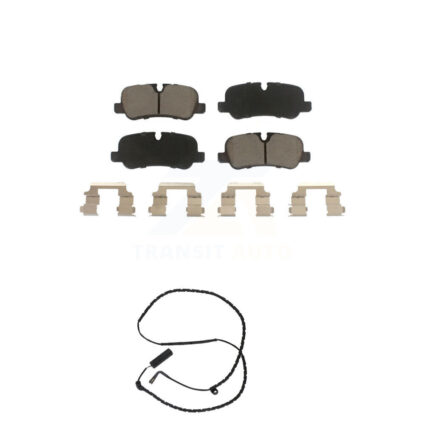 Rear Ceramic Disc Brake Pads And Wear Sensors Kit For Land Rover Range KCW-100865
