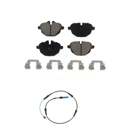 Rear Ceramic Brake Pads Wear Sensor Kit For BMW 530i xDrive Without Blue Painted Calipers KCW-100868