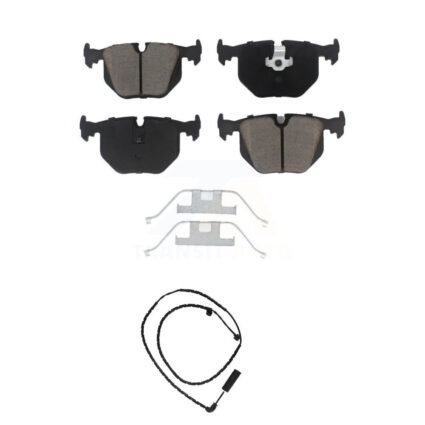 Rear Ceramic Disc Brake Pads And Wear Sensors Kit For Land Rover Range KCW-100869