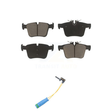 Rear Ceramic Disc Brake Pads And Wear Sensors Kit For Mercedes-Benz C300 C400 C350e KCW-100874