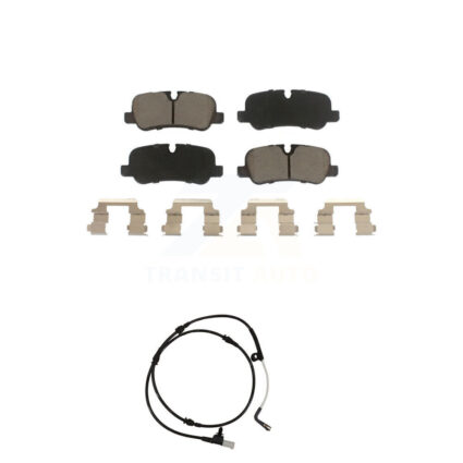 Rear Ceramic Disc Brake Pads And Wear Sensors Kit For Land Rover Range Sport LR4 LR3 KCW-100884
