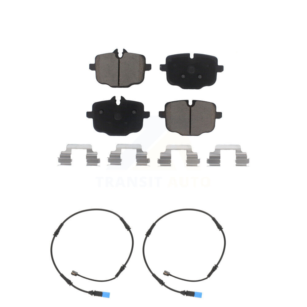 Rear Ceramic Disc Brake Pads And Wear Sensors Kit For BMW X5 X7 X6 KCW-100912