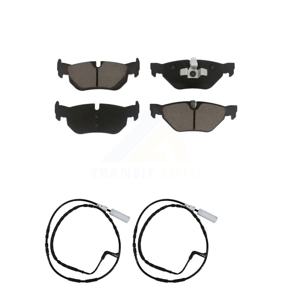 Rear Ceramic Brake Pad And Wear Sensor Kit For BMW 323i 328i 128i xDrive 328xi 325i 325xi KCW-100917