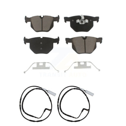 Rear Ceramic Disc Brake Pad And Wear Sensor Kit For BMW 335i xDrive 335xi 330i 330xi 335d KCW-100921
