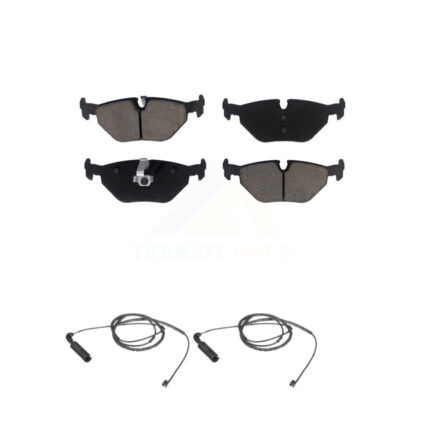 Rear Ceramic Disc Brake Pad Wear Sensor Kit For BMW 325i 325Ci 320i 325xi 328i 323Ci 323i KCW-100928