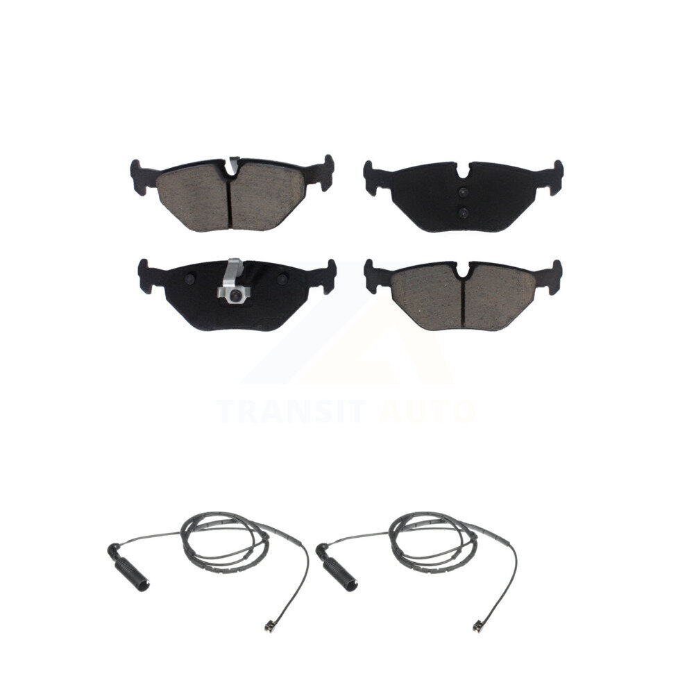 Rear Ceramic Disc Brake Pad Wear Sensor Kit For BMW 325i 325Ci 320i 325xi 328i 323Ci 323i KCW-100928