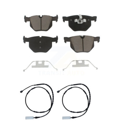 Rear Ceramic Disc Brake Pads And Wear Sensors Kit For BMW 335i 335is 335d KCW-100931