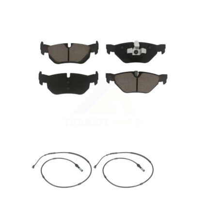 Rear Ceramic Disc Brake Pads And Wear Sensors Kit For BMW 328i xDrive 320i KCW-100933