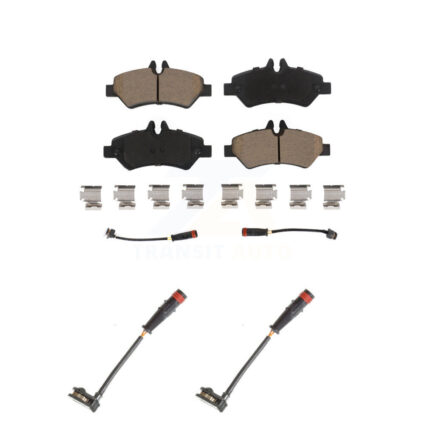 Rear Ceramic Brake Pad & Extra Wear Sensor Kit For Mercedes-Benz Sprinter 2500 3500 Dodge KCW-100936