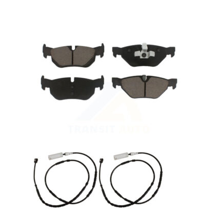 Rear Ceramic Disc Brake Pads And Wear Sensors Kit For BMW X1 KCW-100938