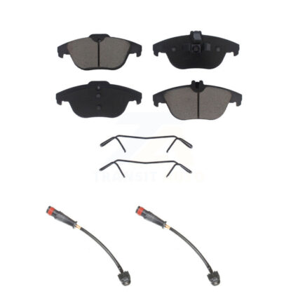 Rear Ceramic Disc Brake Pads And Wear Sensors Kit For 2011 Mercedes-Benz C63 AMG 6.3L KCW-100942