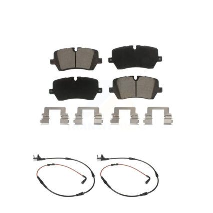 Rear Ceramic Disc Brake Pads And Wear Sensors Kit For Land Rover Range Sport Discovery KCW-100949
