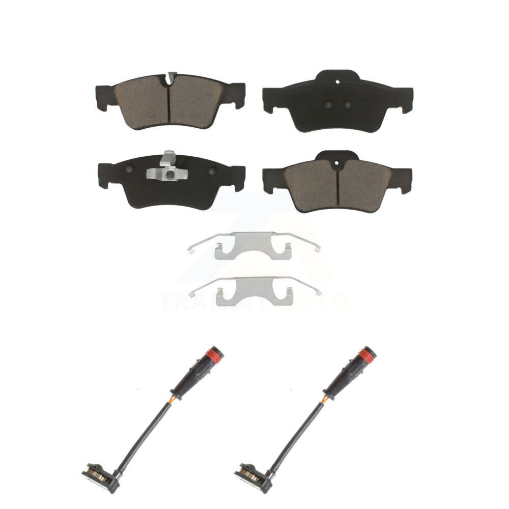 Rear Ceramic Brake Pad & Wear Sensor Kit For Mercedes-Benz ML350 R350 G63 AMG GL450 ML500 KCW-100958