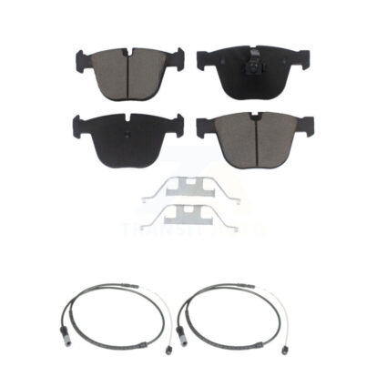 Rear Ceramic Disc Brake Pads And Wear Sensors Kit For BMW X5 X6 KCW-100962