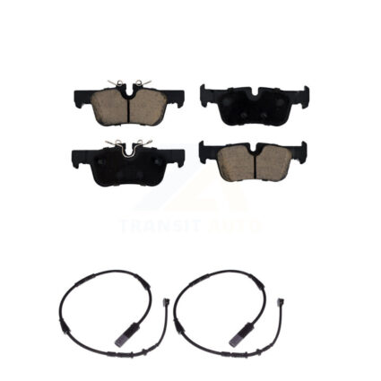 Rear Ceramic Brake Pads Wear Sensor Kit For BMW X1 Mini Cooper Countryman X2 Clubman 228i KCW-100987