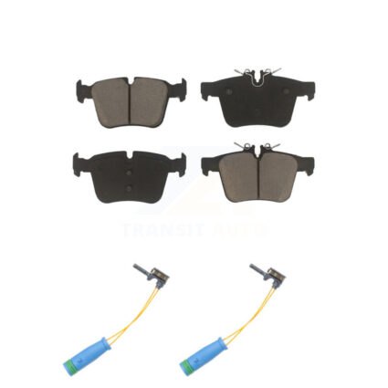 Rear Ceramic Disc Brake Pads And Wear Sensors Kit For Mercedes-Benz C300 C400 C350e KCW-100997