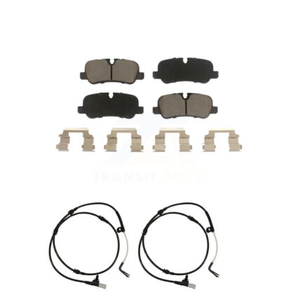 Rear Ceramic Disc Brake Pads And Wear Sensors Kit For Land Rover Range Sport LR4 LR3 KCW-101007