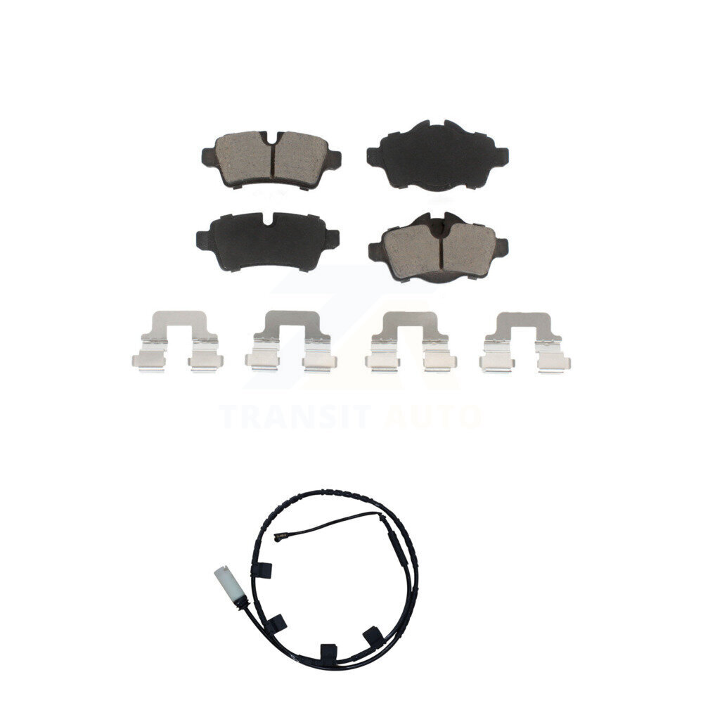 Rear Ceramic Disc Brake Pads And Wear Sensors Kit For Mini Cooper KCW-101057