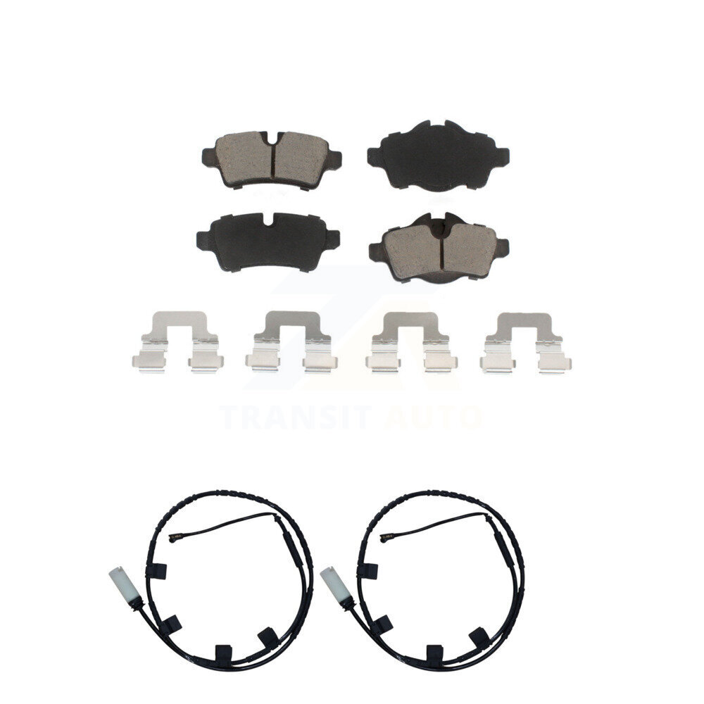 Rear Ceramic Disc Brake Pads And Wear Sensors Kit For Mini Cooper KCW-101062