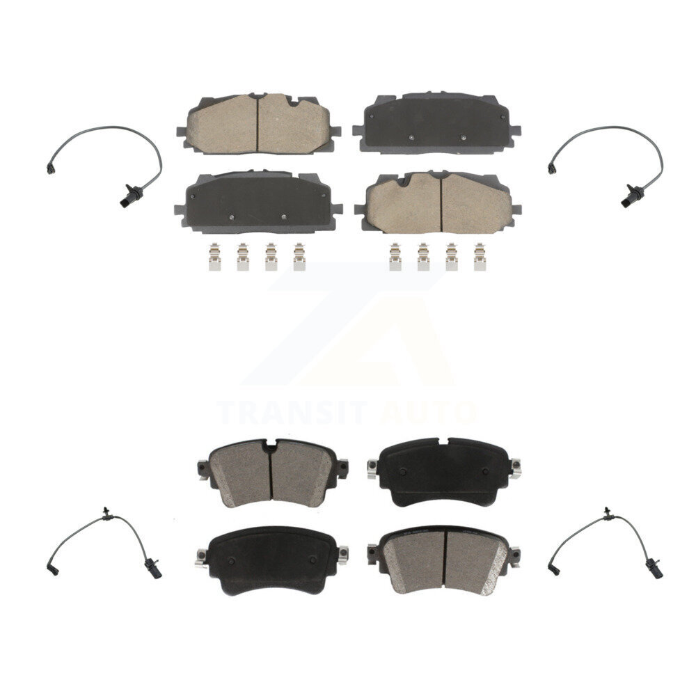 Front Rear Ceramic Disc Brake Pad Wear Sensor Kit For Audi S5 Sportback S4 Made in Europe KCW-101070