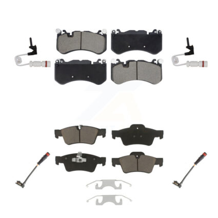 Front Rear Ceramic Disc Brake Pads And Wear Sensors Kit For Mercedes-Benz G63 AMG KCW-101077