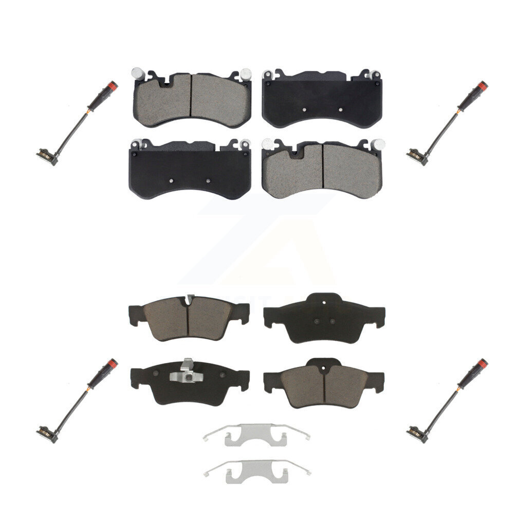 Front Rear Ceramic Disc Brake Pads And Wear Sensors Kit For Mercedes-Benz G63 AMG KCW-101079