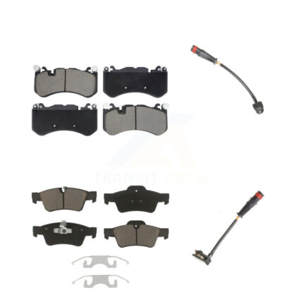 Front Rear Ceramic Disc Brake Pads And Wear Sensors Kit For Mercedes-Benz G63 AMG G65 KCW-101154