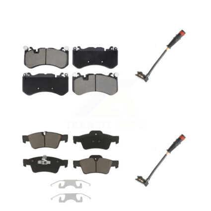 Front Rear Ceramic Disc Brake Pads And Wear Sensors Kit For Mercedes-Benz G63 AMG KCW-101156