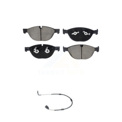 Front Ceramic Brake Pads Wear Sensor Kit For Jaguar XF XJ XKR XFR F-Type XJR XJR575 XFR-S KCW-101206